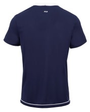 Fila Tennis-Tshirt Elias (Polyester) navyblau/weiss Herren