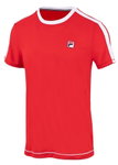 Fila Tennis-Tshirt Elias (Polyester) rot/weiss Herren