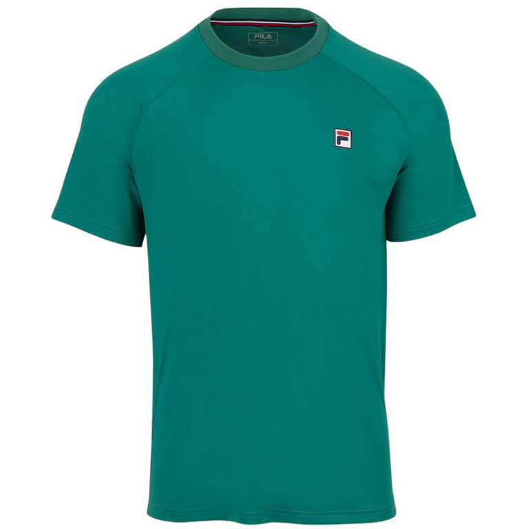Fila Tennis-Tshirt Holger (100% Polyester) grün Herren