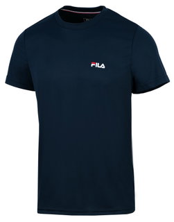 Fila Tennis-Tshirt Logo Small 2 navyblau Herren