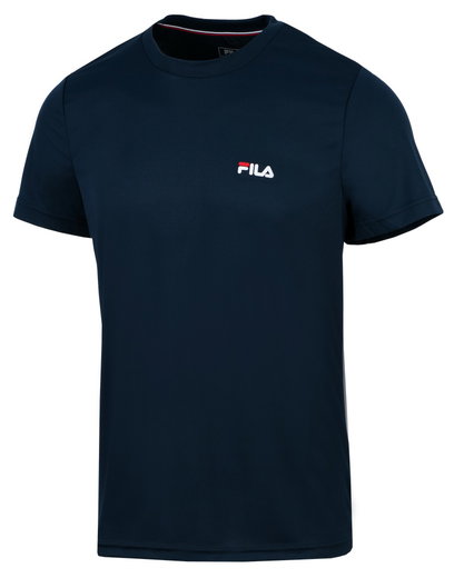 Fila Tennis-Tshirt Logo Small 2 navyblau Herren
