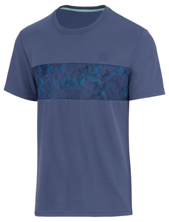 Fila Tennis T-shirt Cailan (100% recycled Polyester) indigo blue Men's