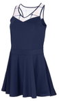 Fila Tennis-Kleid Dress Fritza (angenehmes Tragegefühl) navyblau/weiss Damen