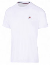 Fila Tennis-Tshirt Holger (100% Polyester) weiss Herren