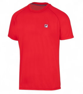 Fila Tennis-Tshirt Holger (100% Polyester) rot Herren
