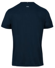 Fila Tennis-Tshirt Logo dunkelblau Herren