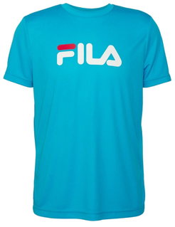 Fila Tennis-Tshirt Logo blau Herren