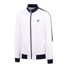 Fila Tennis Tracksuit Manuel (Jacket + Trousers, 100% Polyester) white/navy Men's