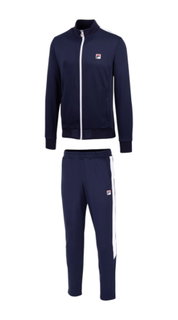 Fila Tennisanzug Tracksuit Manuel (Jacke+Hose, 100% Polyester) navyblau Herren