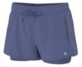 Fila Elea Short Tennis Shorts (with Inner Shorts) in Indigo Blue for Women