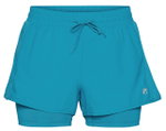 Fila Tennishose Short Elea (mit Innenhose) kurz tealblau Damen
