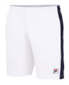 Fila Tennishose Jakob Short (4-Wege Stretch) kurz weiss/navyblau Herren