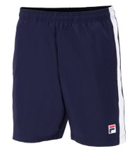 Fila Tennishose Jakob Short (4-Wege Stretch) kurz navyblau/white Herren