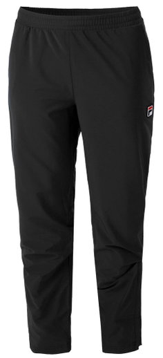 Fila Tennishose Pant Pro3 (4-Wege-Stretch, hoher Tragekomfort) lang schwarz Herren
