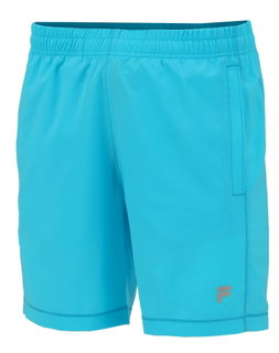 Fila Tennishose Short Constantin (mit Innenhose) hellblau Kinder