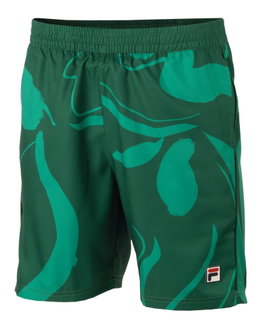 Fila Tennis Shorts Short Leo (100% Polyester) short dark green men's