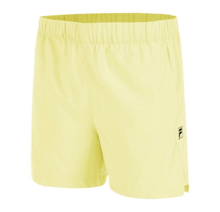 Fila Tennishose Zayn kurz gelb Herren