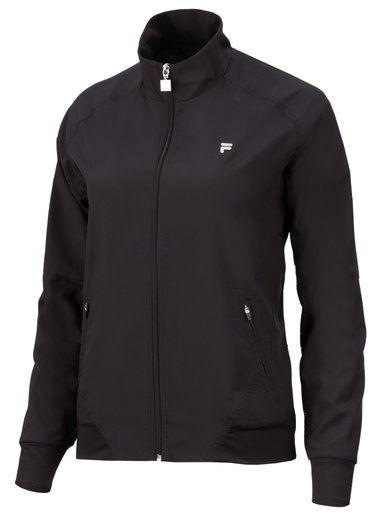 Fila Tennisjacke Asta (100% Polyester) schwarz Damen