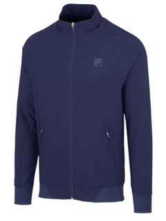 Fila Tennisjacke Aston (Stehkragen, bequeme Passform) navyblau Herren