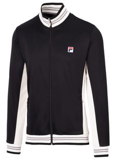 Fila Tennisjacke Björn schwarz/weiss Herren