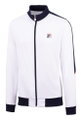 Fila Tennisjacke Manuel (Stehkragen, 100% Polyester) weiss/navyblau Kinder