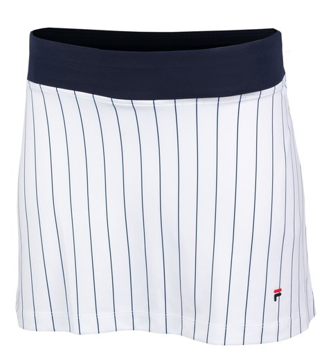 Fila Tennisrock Anna (100% Polyester) weiss/peacoatblau Damen