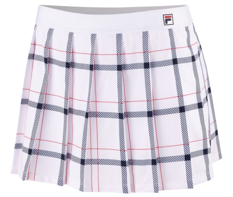 Fila Tennisrock Liv (100% Polyester) weiss Damen
