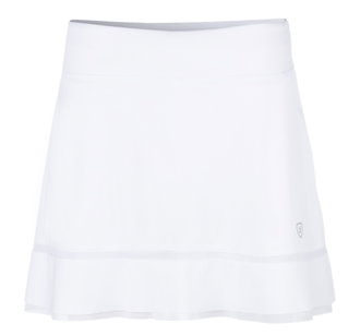 Limited Sports Tennisrock Flounce (100% Polyester) weiss Damen