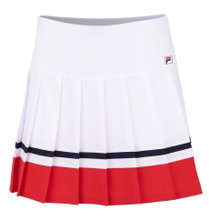 Fila Tennisrock Sabine (Faltenrock) weiss/rot Damen