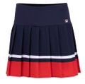 Fila Spódnica tenisowa Sabine (Faltenrock) granatowo/czerwona Damska
