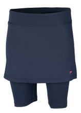 Fila Tennis Skirt Nele with Inner Shorts (high waist) navy blue Women