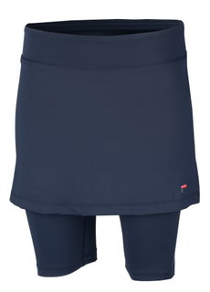 Fila Tennis Skirt Nele with Inner Shorts (high waist) navy blue Women