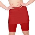 Fila Tennisrock Nele mit Innenhose (hoher Bund) rot Damen