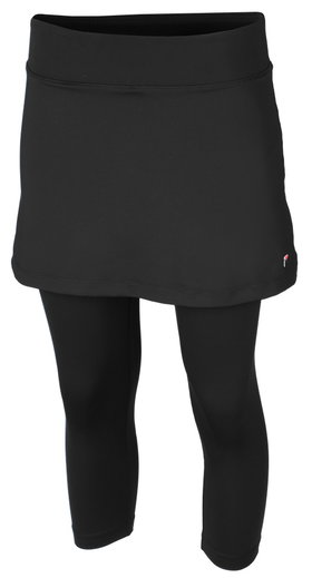 Fila Tennisrock Sina mit Innenhose (7/8 Tights) schwarz Damen