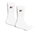 Fila Tennis Socks F-Box Premium Crew (Mixed Fabric) White - 2 Pairs