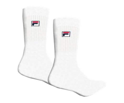 Fila Tennissocke F-Box Premium Crew (Mischgewebe) weiss - 2 Paar