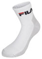 Fila Tennissocke Quarter Short (Mischgewebe) weiss - 1 Paar