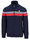 Fila Trainingsjacke Bruno (Full-Zip, Stehkragen) navyblau/rot Herren
