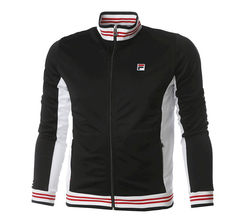 Fila Sportjacke Ole Functional Classic Retrolook schwarz Herren