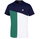 Fila Tennis T-shirt Christian (100% recycled Polyester) navy blue/green/white men's