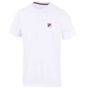 Fila Tennis-Tshirt Dani (100% Polyester) weiss Herren