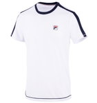 Fila Tennis T-shirt Elias (Polyester) white/navy Men