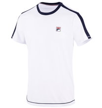 Fila Tennis T-shirt Elias (Polyester) white/navy Men