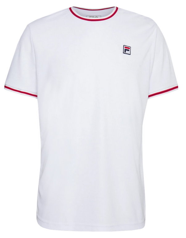 Fila Tshirt Marlon (100% Polyester) weiss Herren