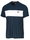 Fila Tennis-Tshirt Mauri Stripes peacoatblau/white Herren