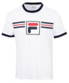 Fila Tshirt Oscar (angenehmes Tragegefühl) weiss Herren