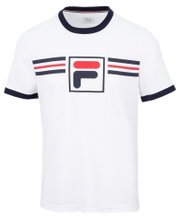 Fila Tshirt Oscar (angenehmes Tragegefühl) weiss Herren