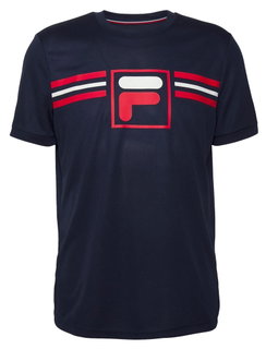 Fila Tshirt Oscar (angenehmes Tragegefühl) navyblau Herren
