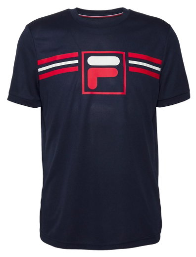 Fila Tshirt Oscar (angenehmes Tragegefühl) navyblau Herren