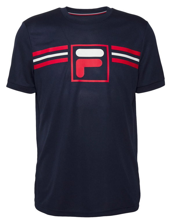 Fila Tshirt Oscar (angenehmes Tragegefühl) navyblau Herren